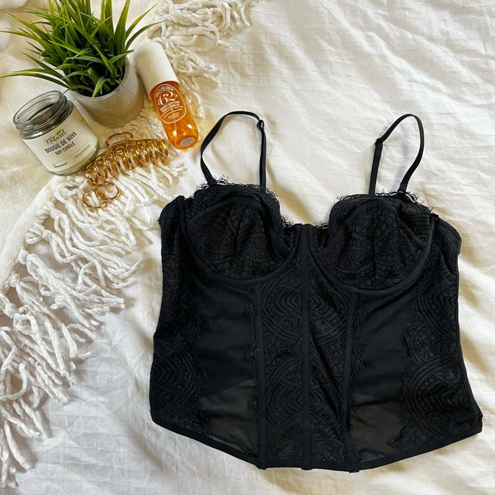 Lace Corset Top
